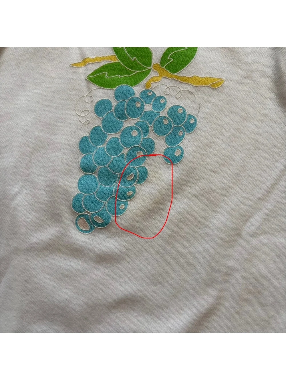 Vintage 90s OshKosh B'gosh T-Shirt Fruit USA Toddler Girl Kid's Size 3T/3